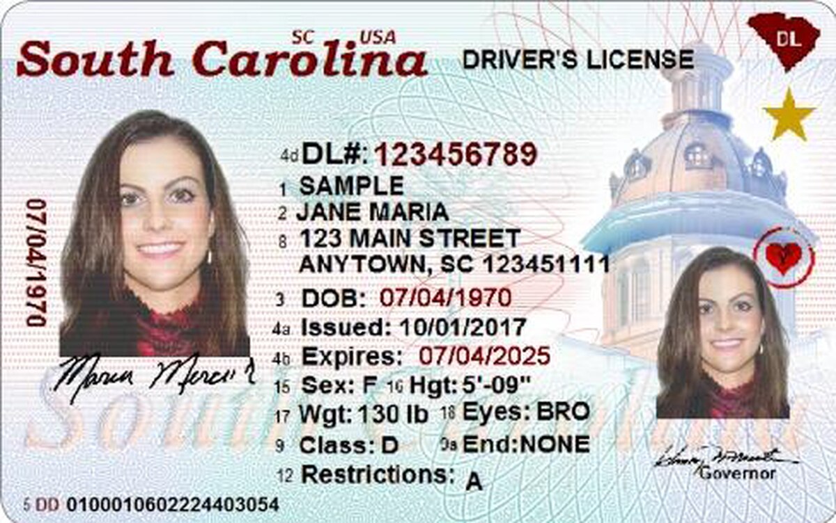 South Carolina rolling out new driver's licenses to meet government's REAL  ID rules, News